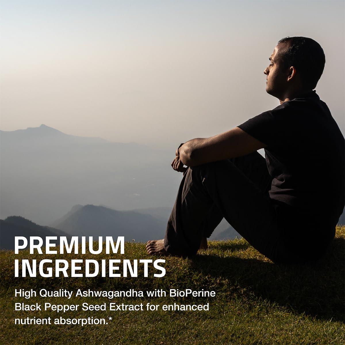 Lifestyle image illustrating stress and mood support benefits