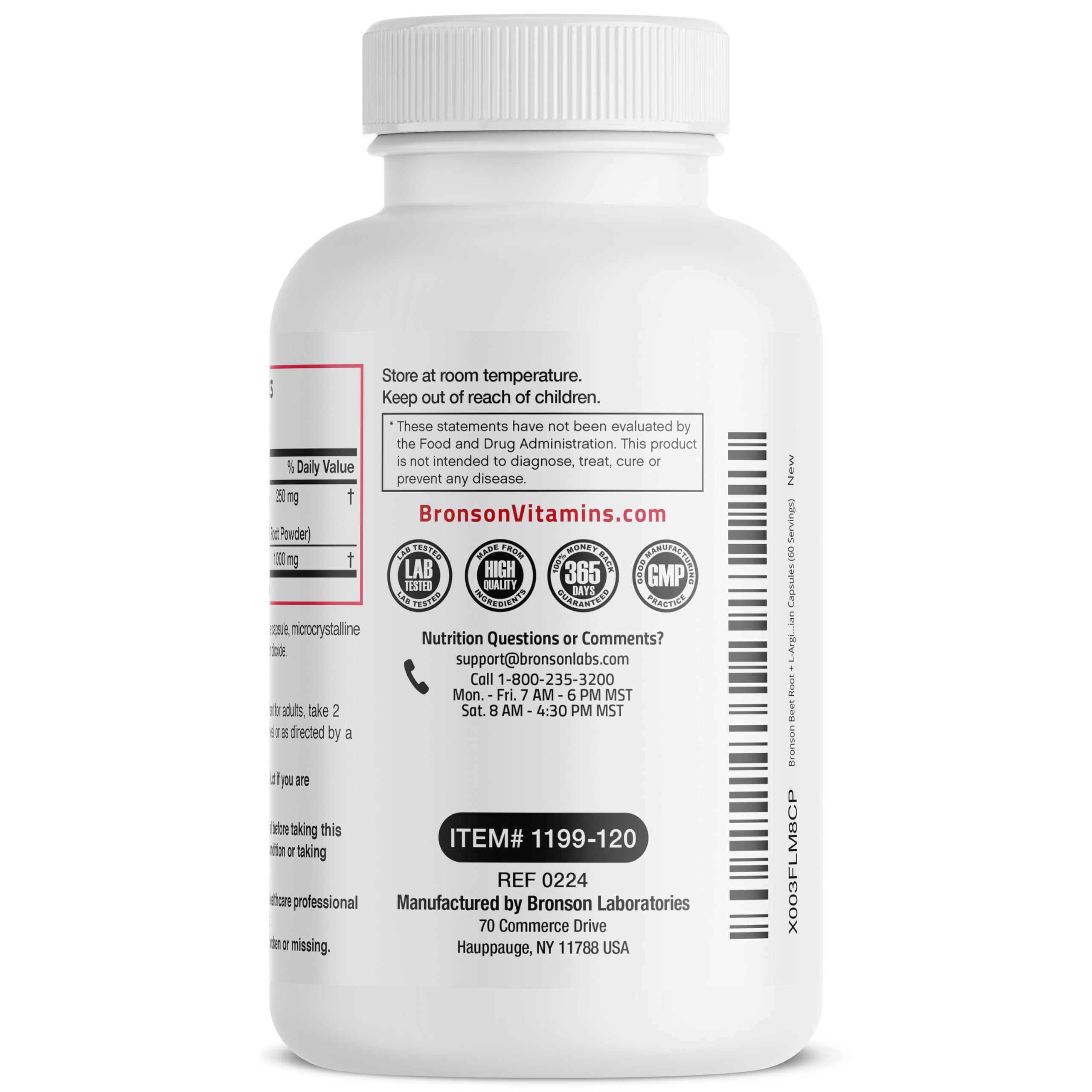 Bronson facility in Hauppauge, New York