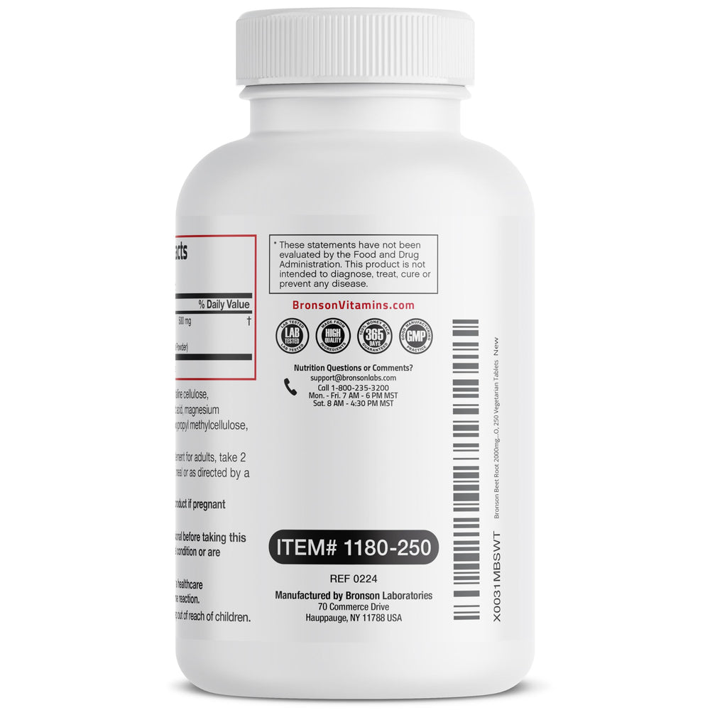 Bronson Vitamins legacy since 1960