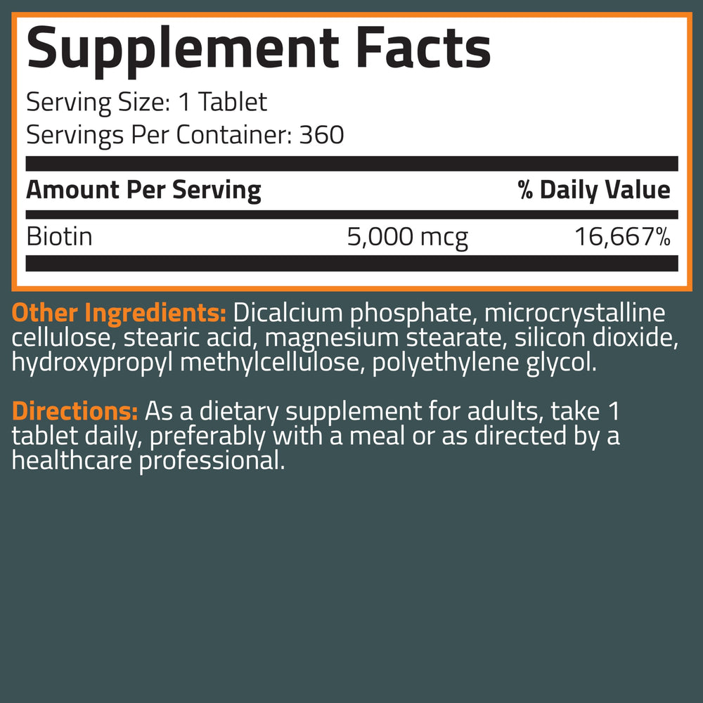 Eco-friendly packaging for Bronson Biotin