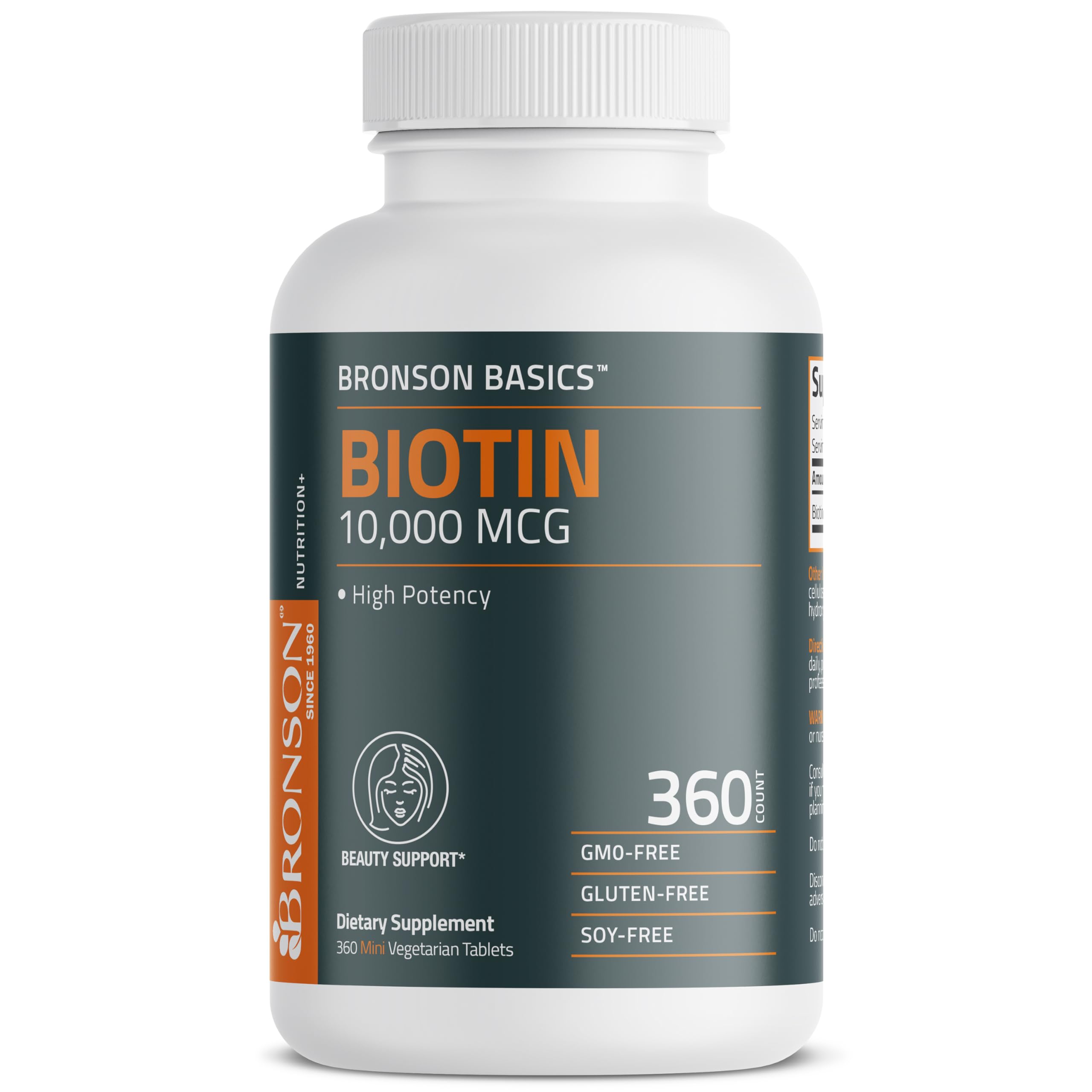 Bronson Biotin lab testing and quality control