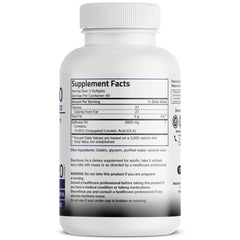 Serving size showing 2250 mg CLA per serving (2 softgels)