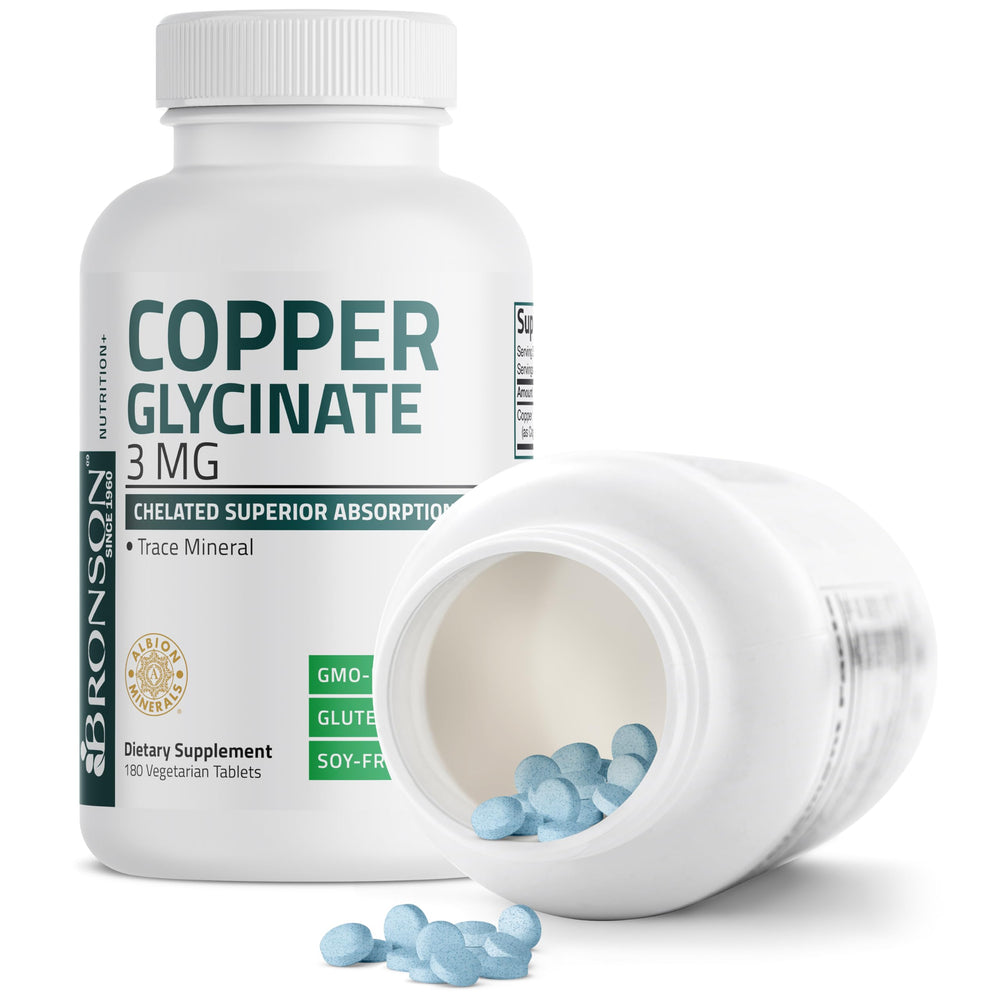 Production line inside Bronson facility manufacturing copper glycinate tablets