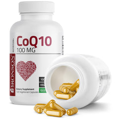 Bronson CoQ10 packaging showing 120 count