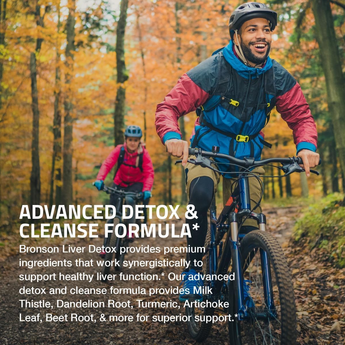 Non-GMO and Soy-Free indicators on Liver Detox packaging