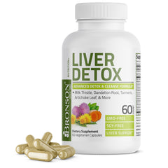 Bronson Liver Detox bottle front view
