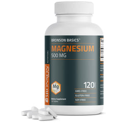 Bronson Magnesium 500mg bottle