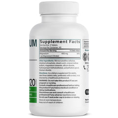 Box and bottle displaying 120 vegetarian tablets