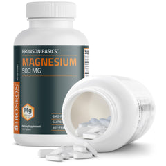 Laboratory-tested Bronson Magnesium label