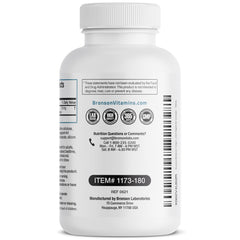 Bronson Melatonin 12mg Fast Dissolve supplement bottle logo