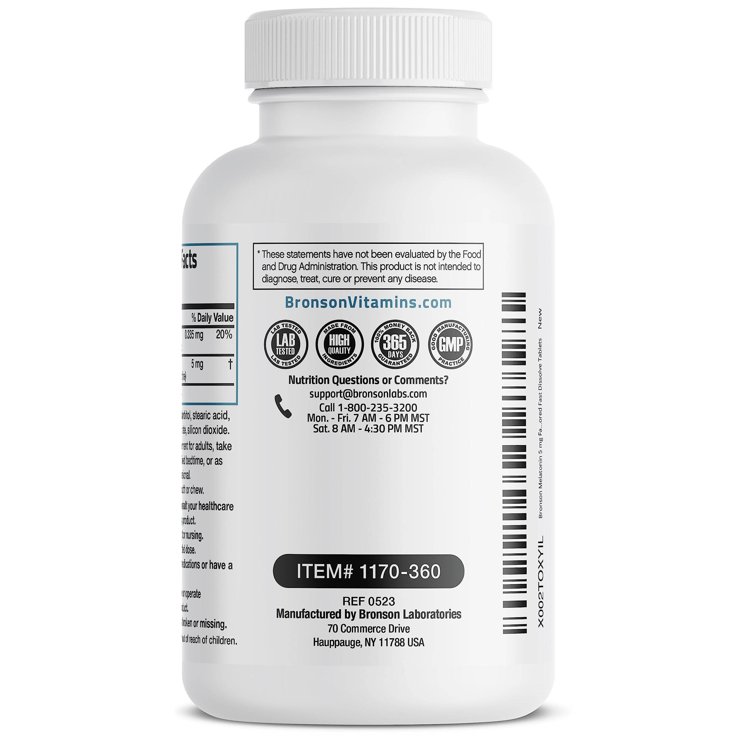 Nighttime sleep aid being used in bedroom setting