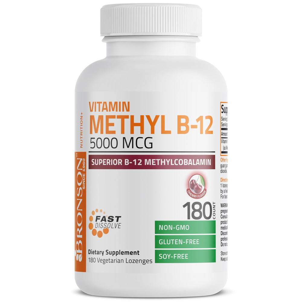 Bronson Methyl B12 5000 mcg bottle