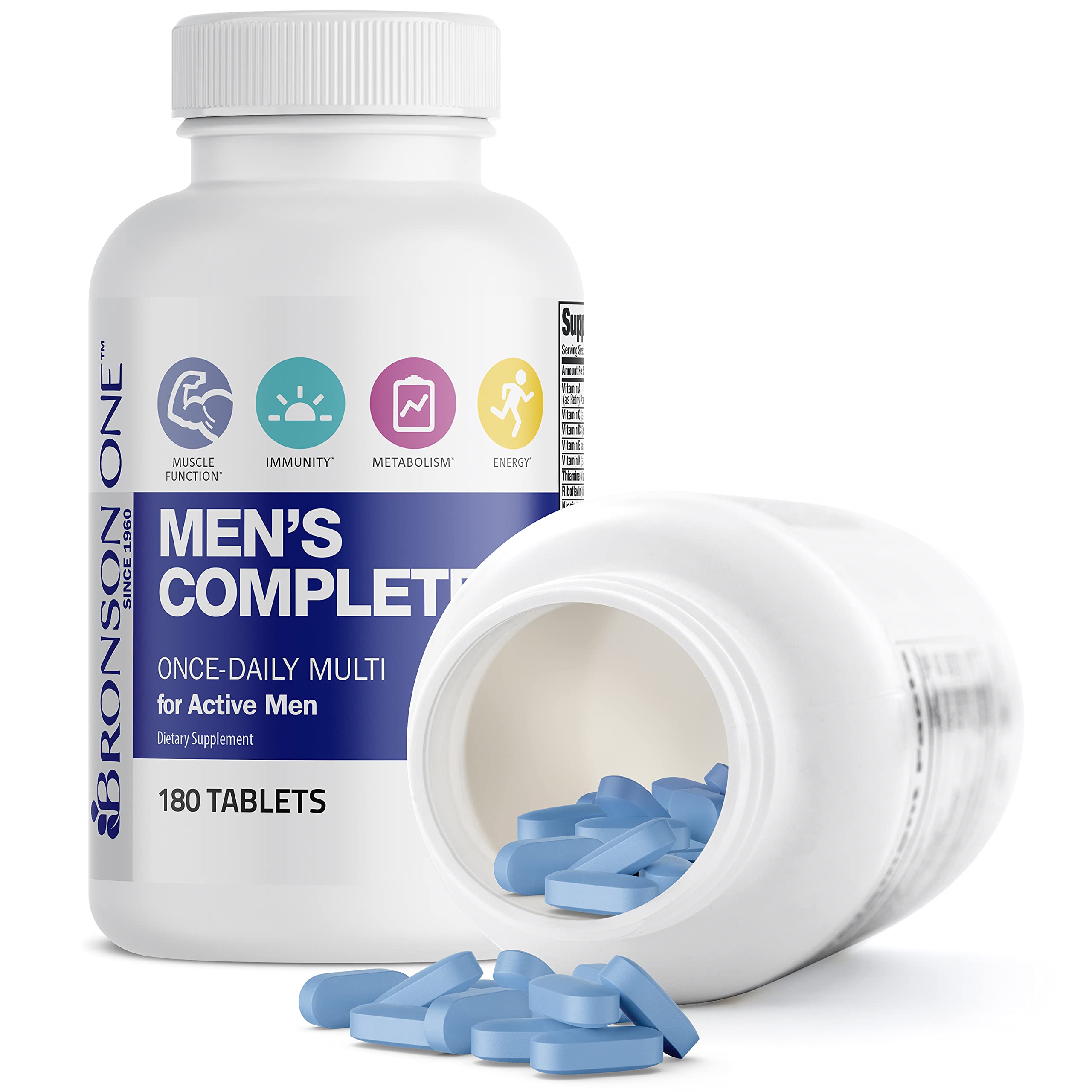 Image highlighting Boron and Lycopene in Bronson ONE Daily Men's Complete Multivitamin
