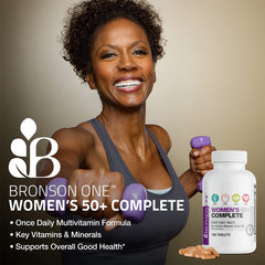 Ingredients overview for Bronson ONE Daily Women’s 50+