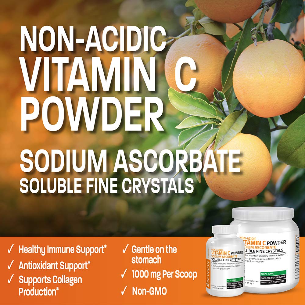 Non-GMO Vitamin C powder Sodium Ascorbate