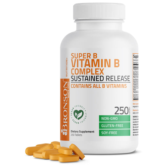 Bronson Super B Vitamin B Complex bottle