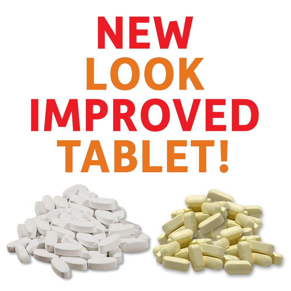 Close-up of Vitamin C 1000mg tablet