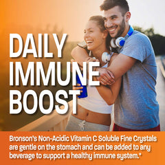 Vitamin C powder supports immune system and antioxidant protection