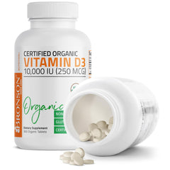 Dosage Information for Bronson Vitamin D3 Organic Supplement