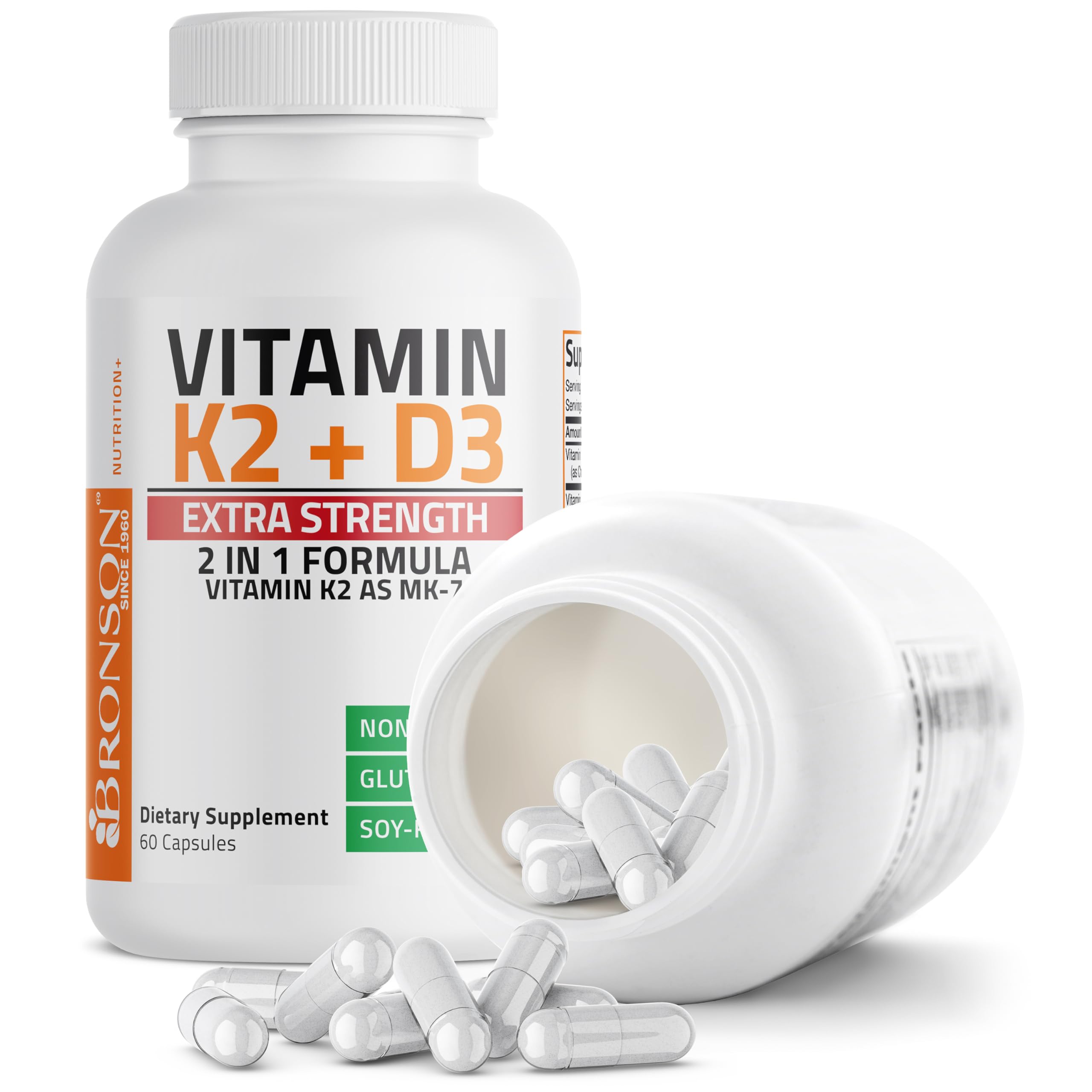 Bronson Vitamins TRUSTED SINCE 1960 text on label