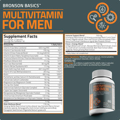 Bronson Vitamins packaging and trusted brand since 1960