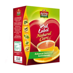 Back view of the 2 x 250g Natural Care pack with nutrition details