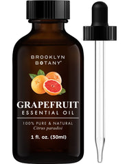 Brooklyn Botany Grapefruit Essential Oil bottle with dropper