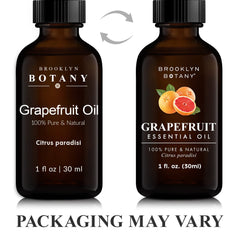 Grapefruit essential oil in diffuser blend display