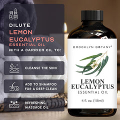 Lab tested premium grade essential oil label
