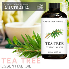Dropper included for Brooklyn Botany Tea Tree Oil bottle
