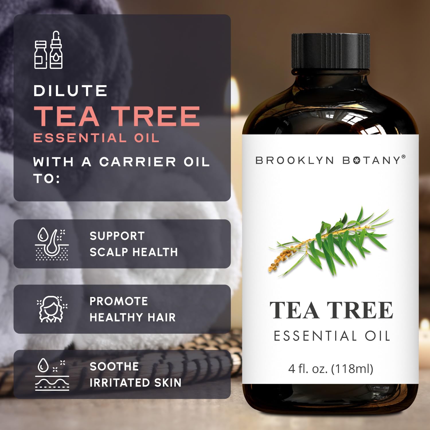 Sourcing and origin of Brooklyn Botany Tea Tree Oil