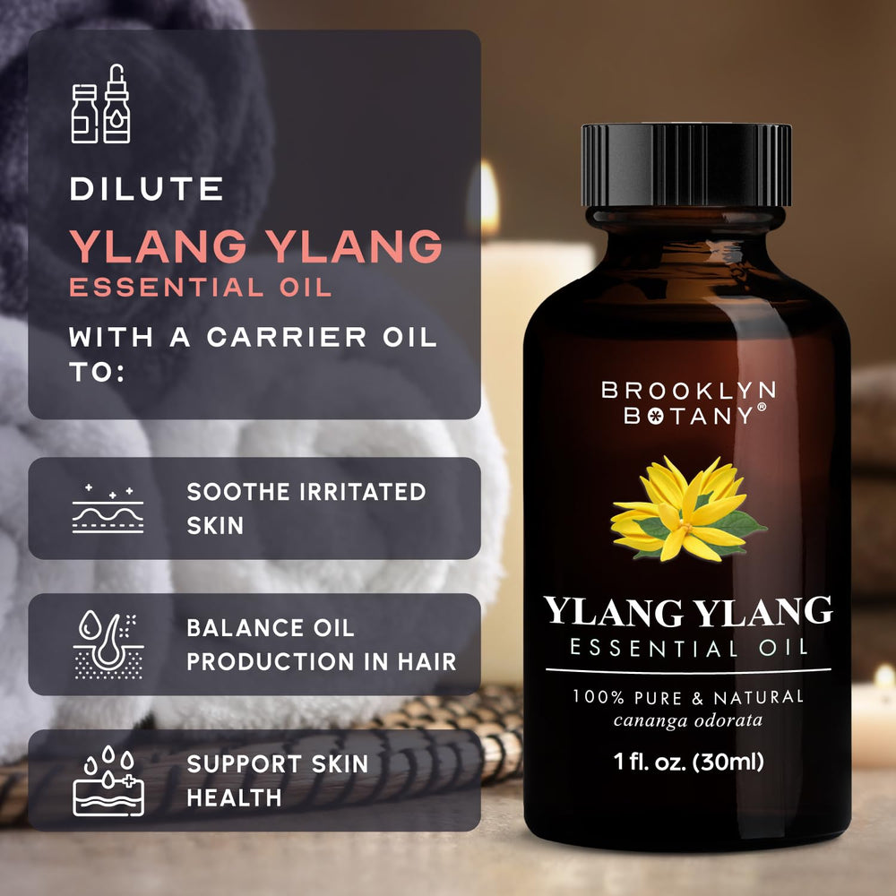 Ylang Ylang essential oil suitable for massage and aromatherapy