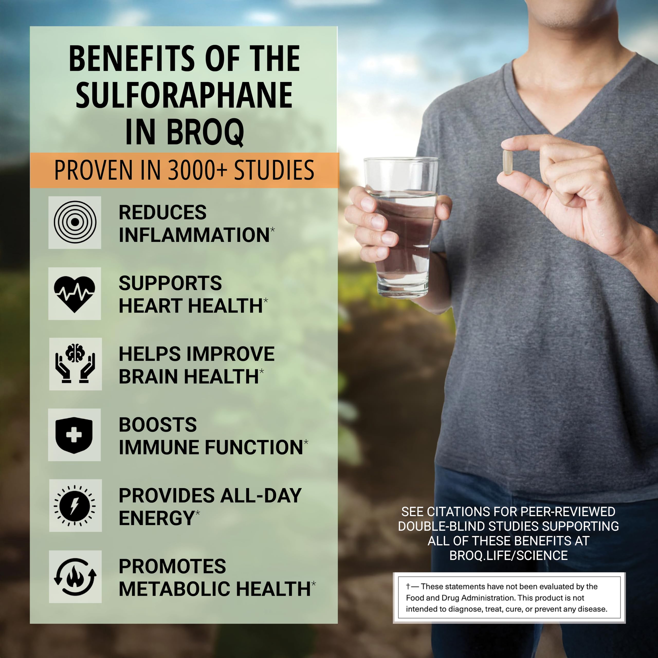 Independent lab test certificate for BROQ