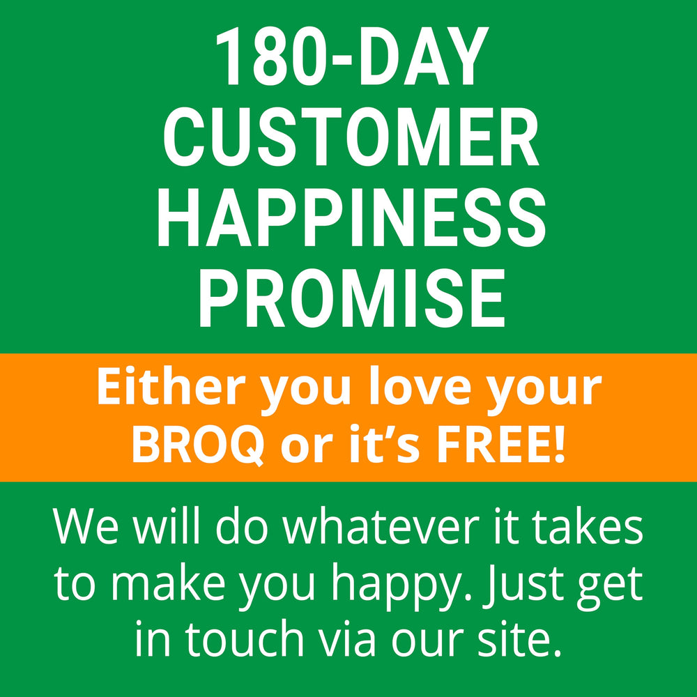 BROQ supplement jar on kitchen counter for routine