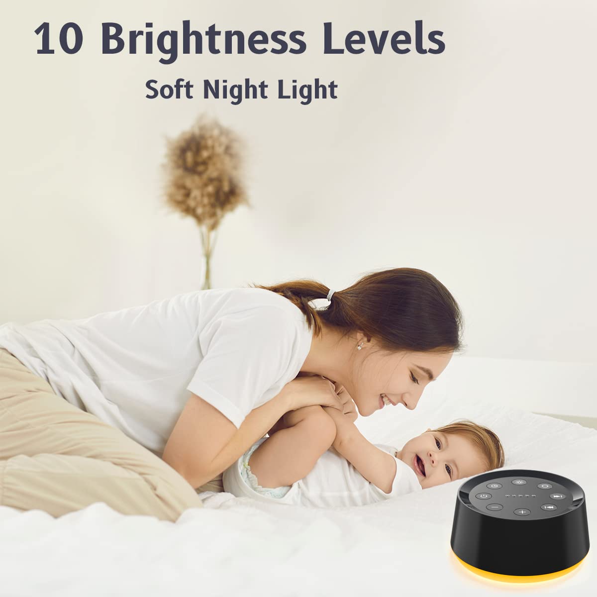 BrownNoise compact travel design fits a bag for on-the-go sleep.