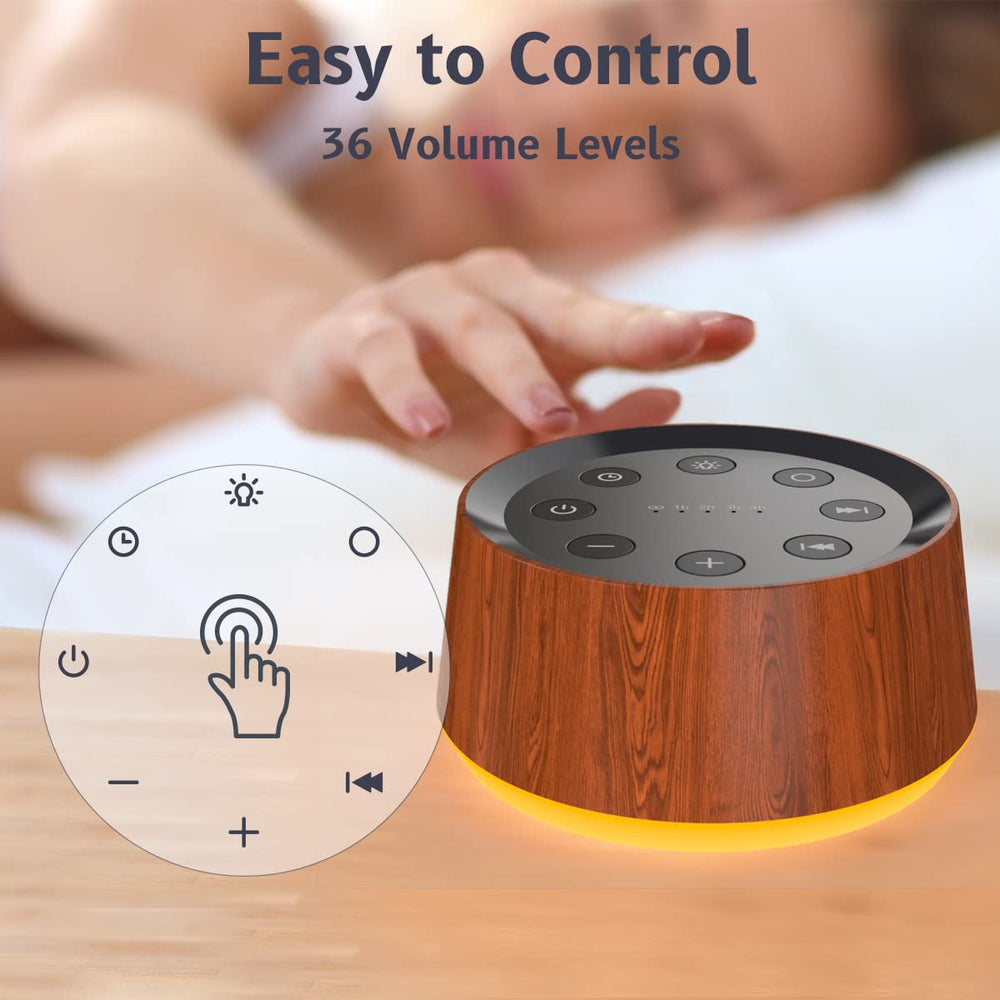 BrownNoise night-light colors image with 12 options for ambient mood