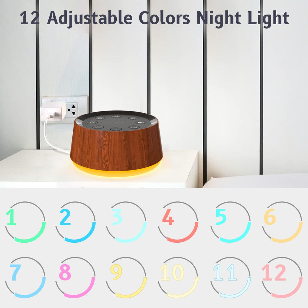 BrownNoise soft night light with adjustable levels for gentle evenings