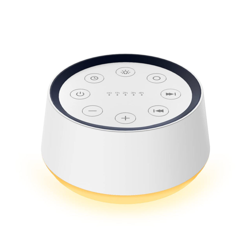BrownNoise sound machine highlighting its 30 soothing sounds for sleep and focus.