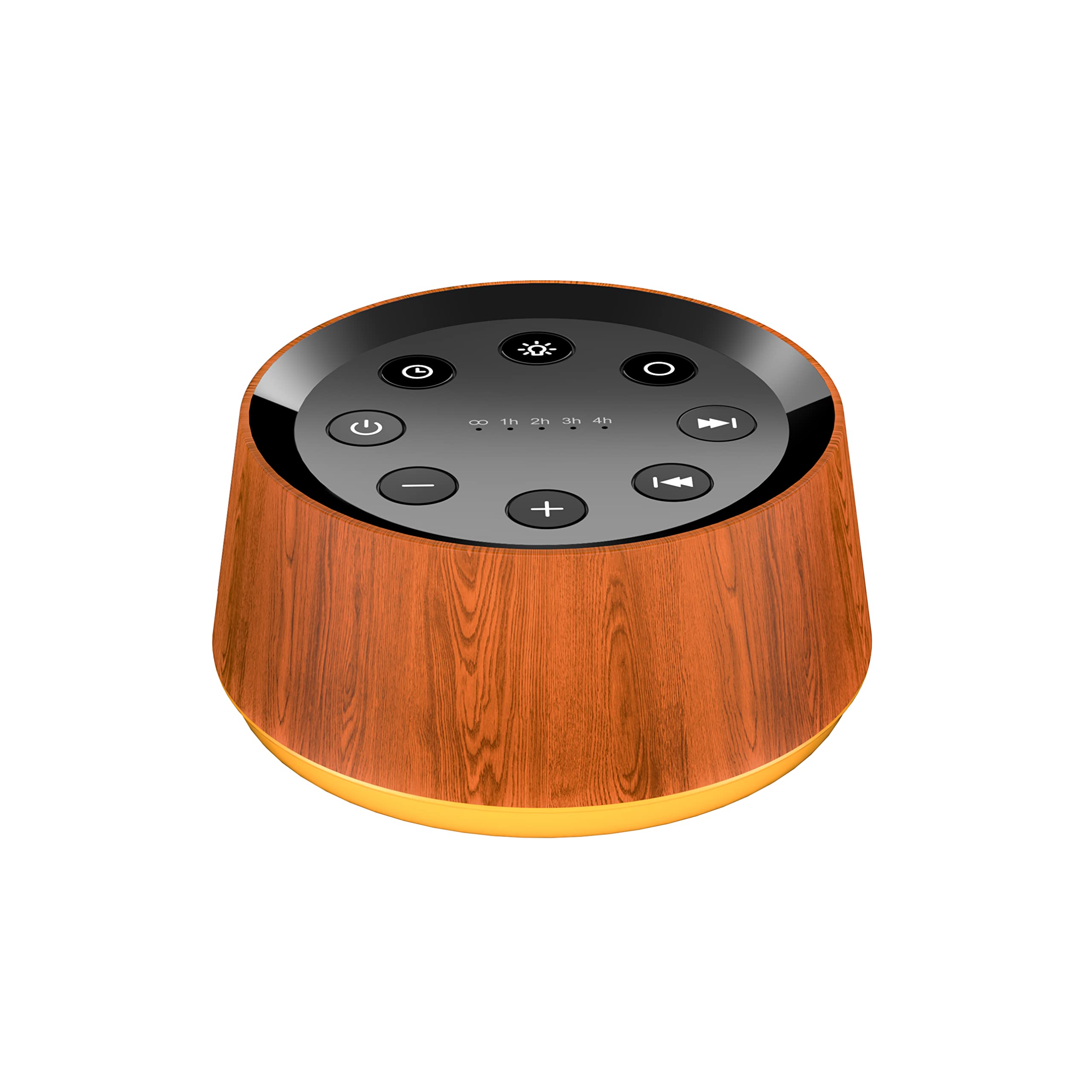 BrownNoise sound machine front view showing 30 sounds for sleep and focus