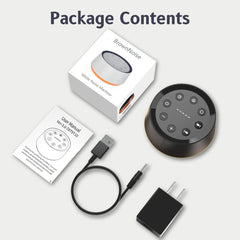 BrownNoise adjustable volume and timer settings support naps and study sessions.