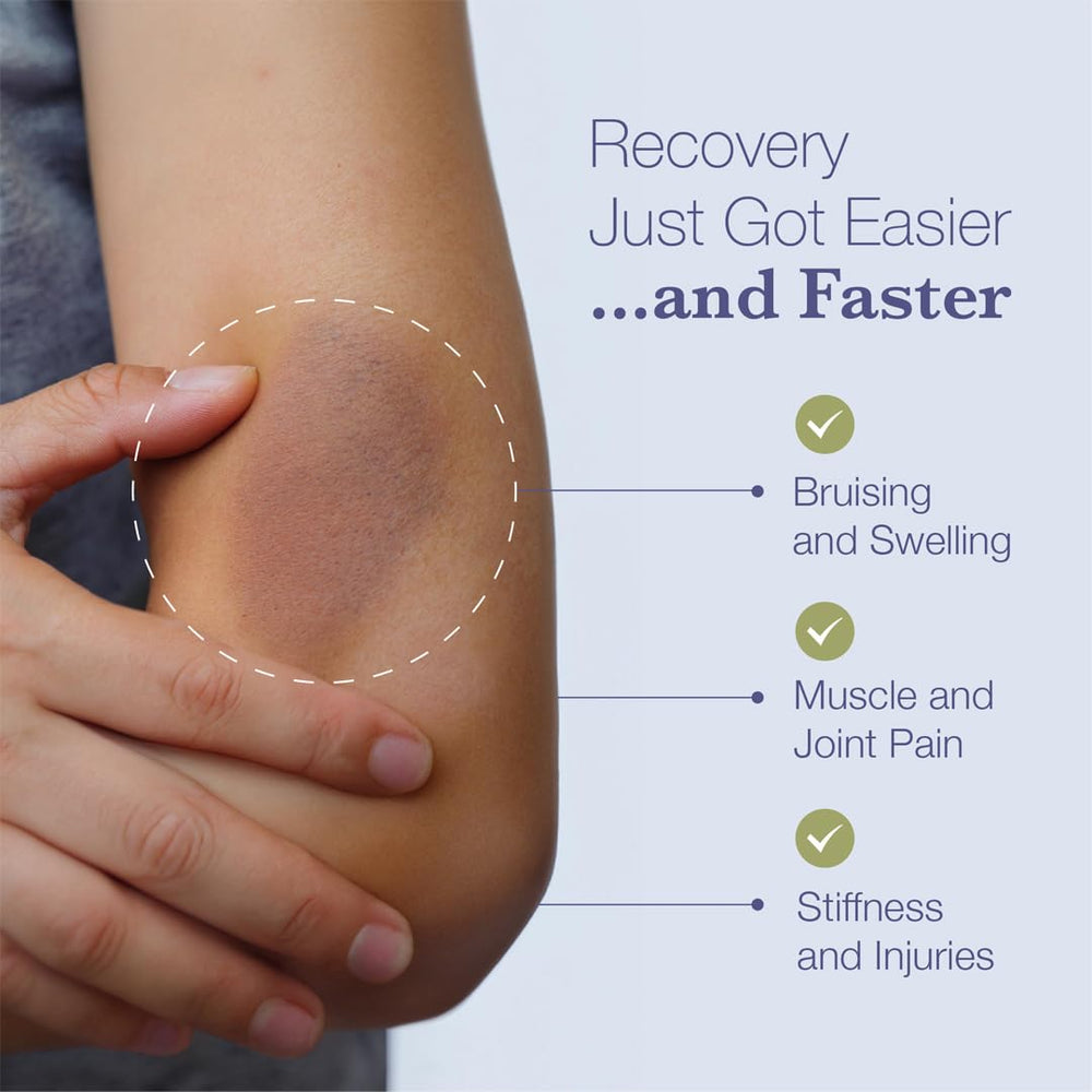 Close-up of BruiseMD capsules