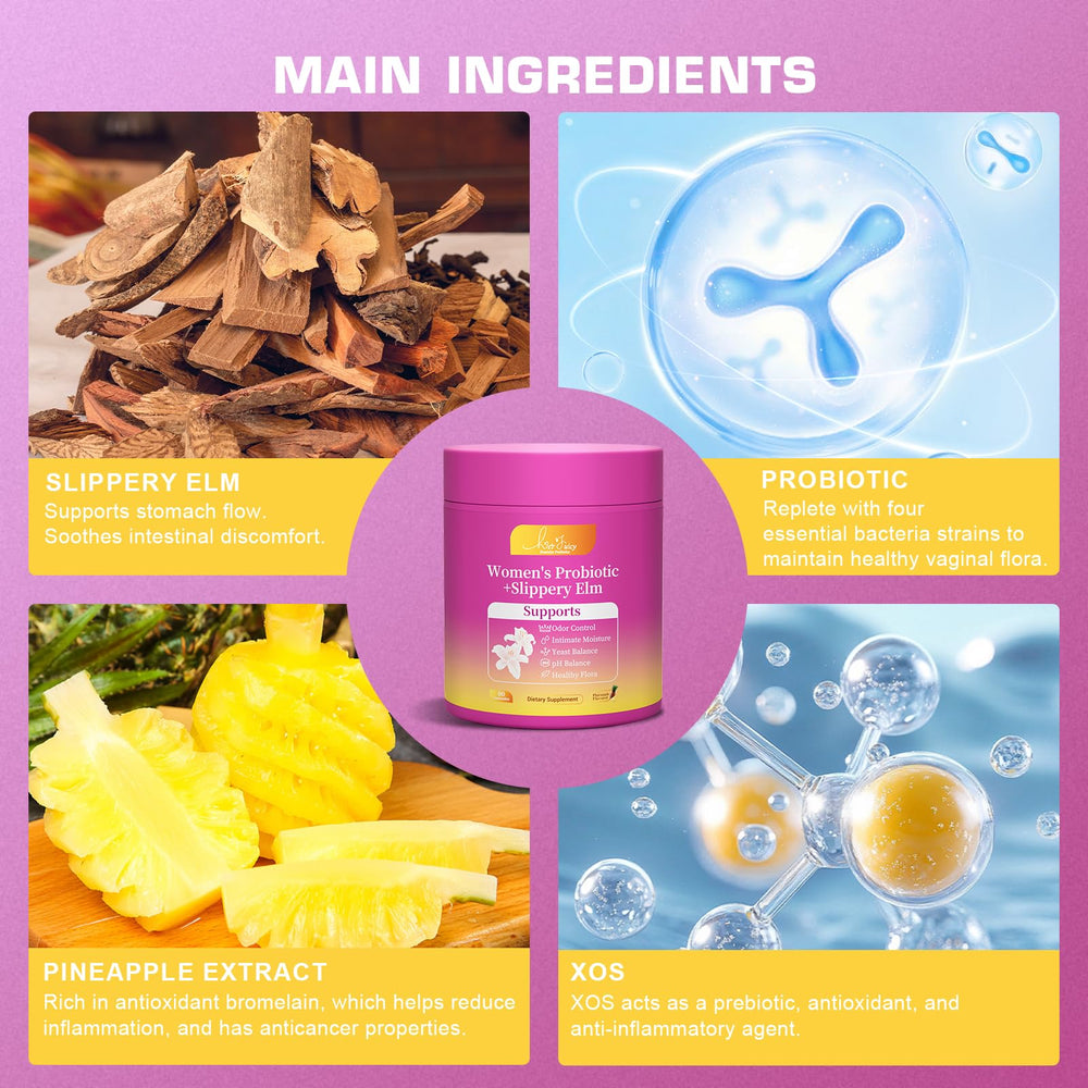 Vegan and Gluten-Free feminine health gummy packaging