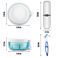 Brush with its own protective case