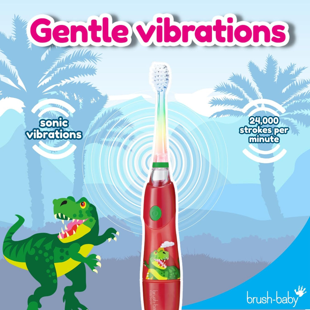 AAA battery included for KidzSonic toothbrush