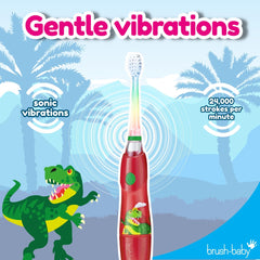 AAA battery included for KidzSonic toothbrush