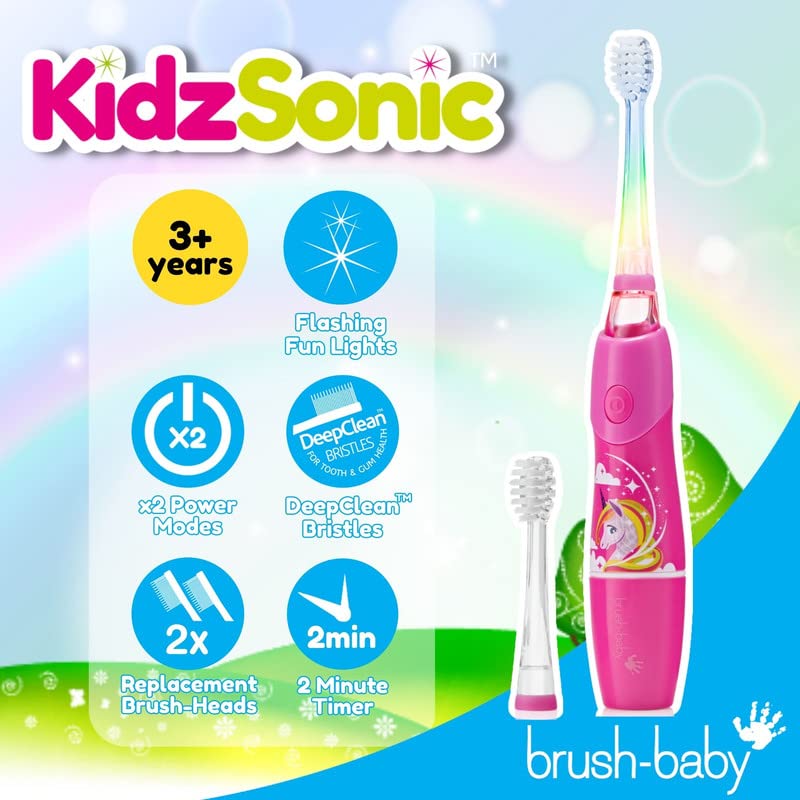 DeepClean replacement brush heads for ages 3+