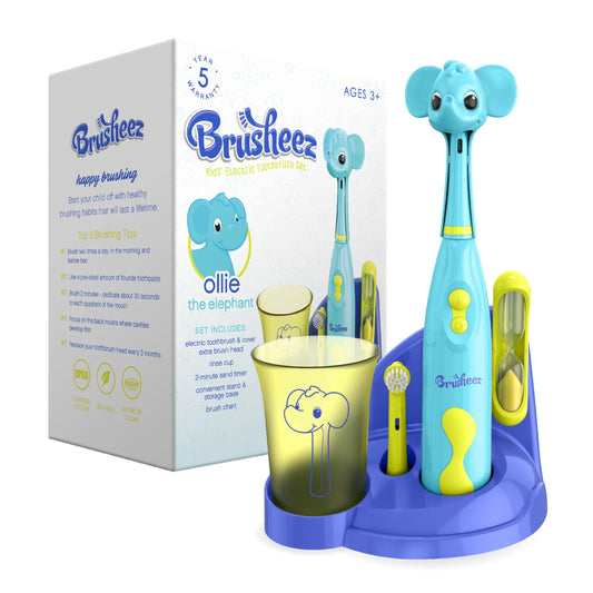 Brusheez Kids Electric Toothbrush Ollie Elephant front view