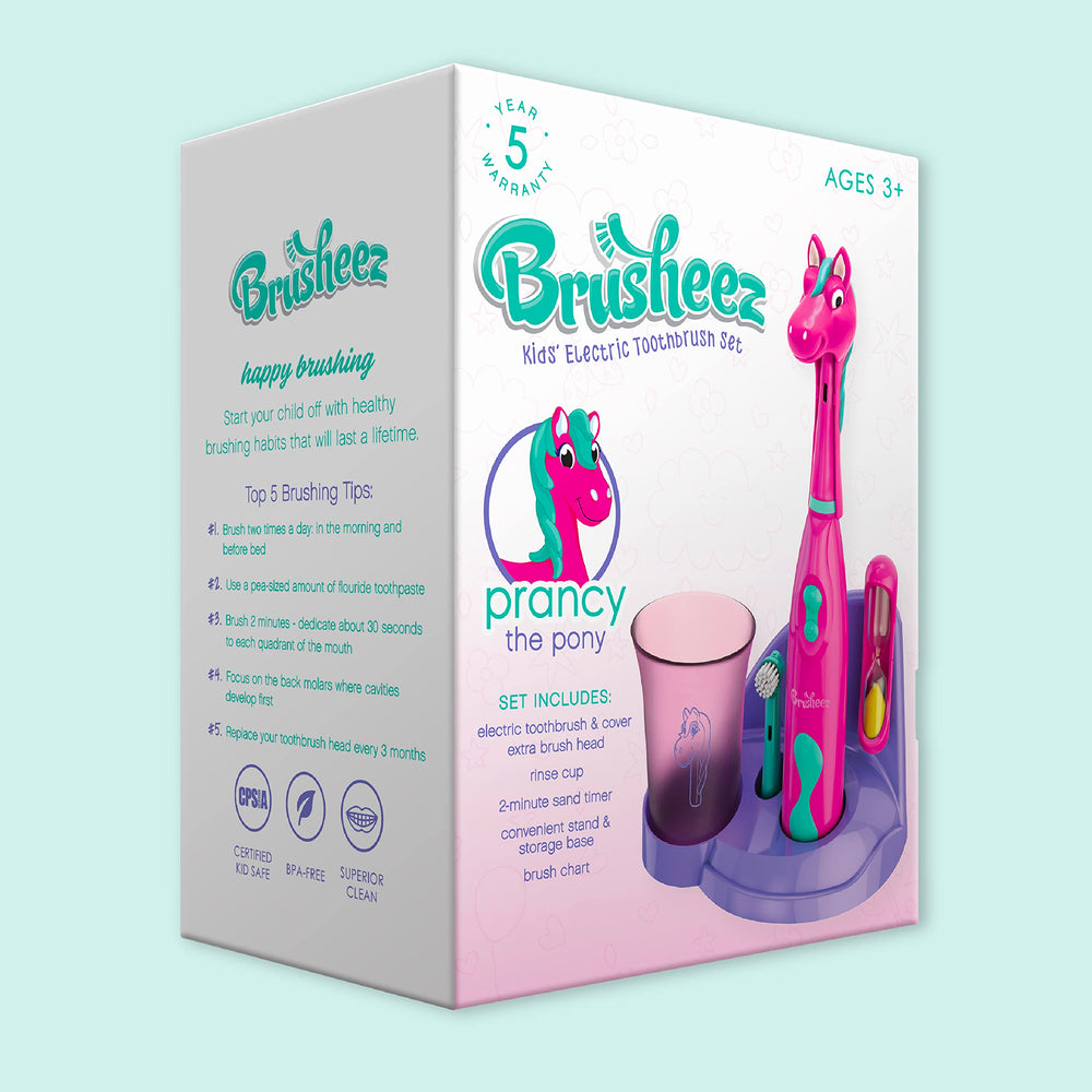 Prancy the Pony themed Brusheez toothbrush design