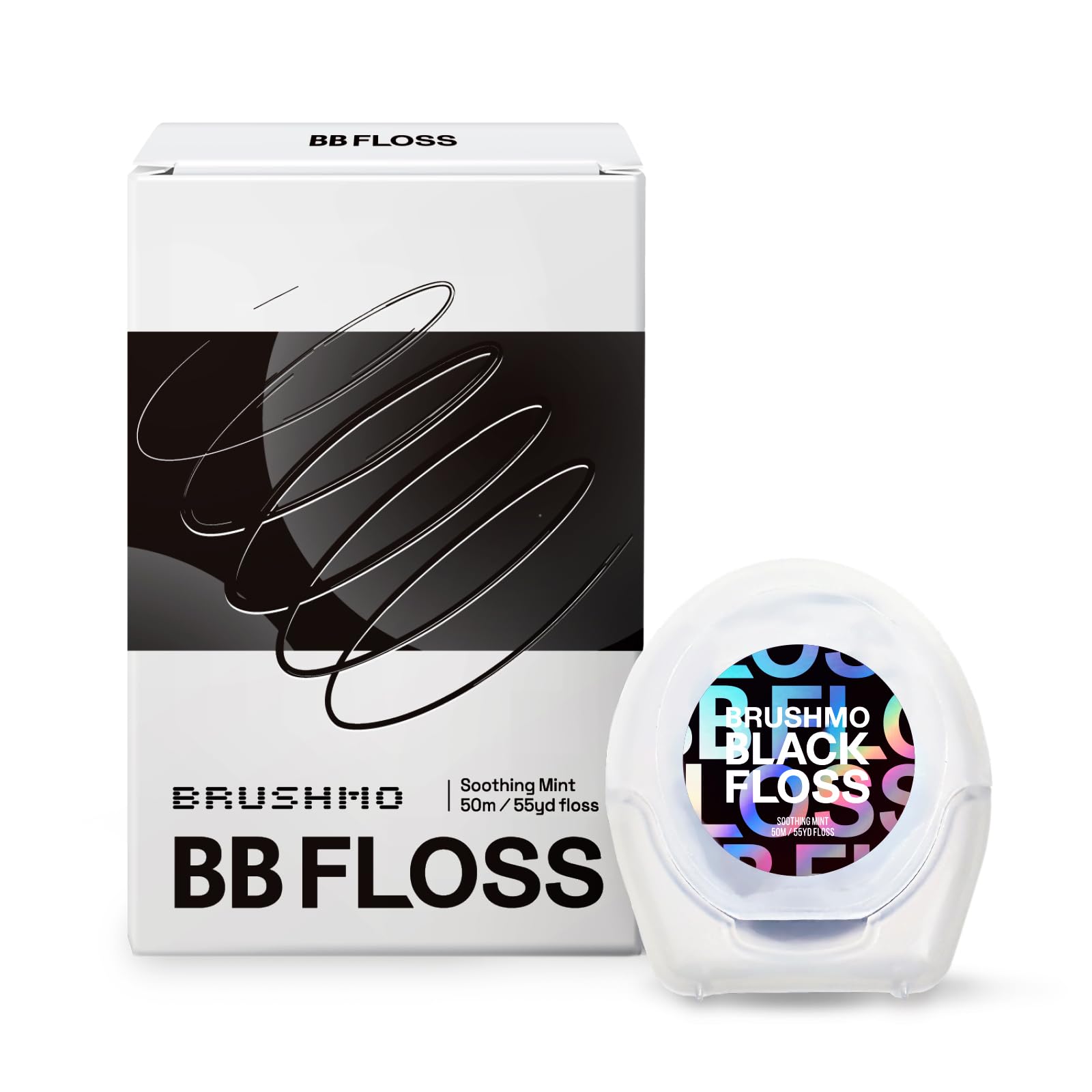 Brushmo Black Floss BBFloss 55 yd spool
