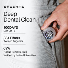 Gum-friendly floss with vegan wax coating